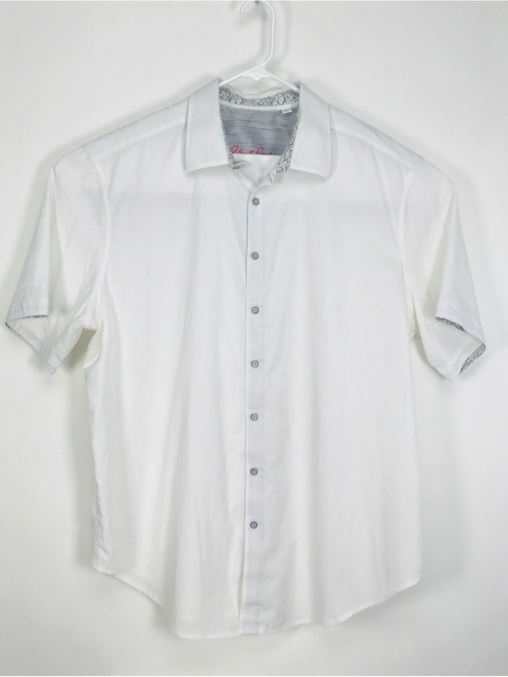 Robert Graham men’s short sleeve button up tropical shirt 2XL